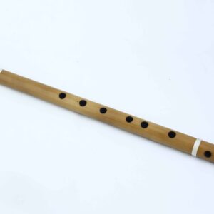 A Natural Base Bansuri Flute 23.5 inches