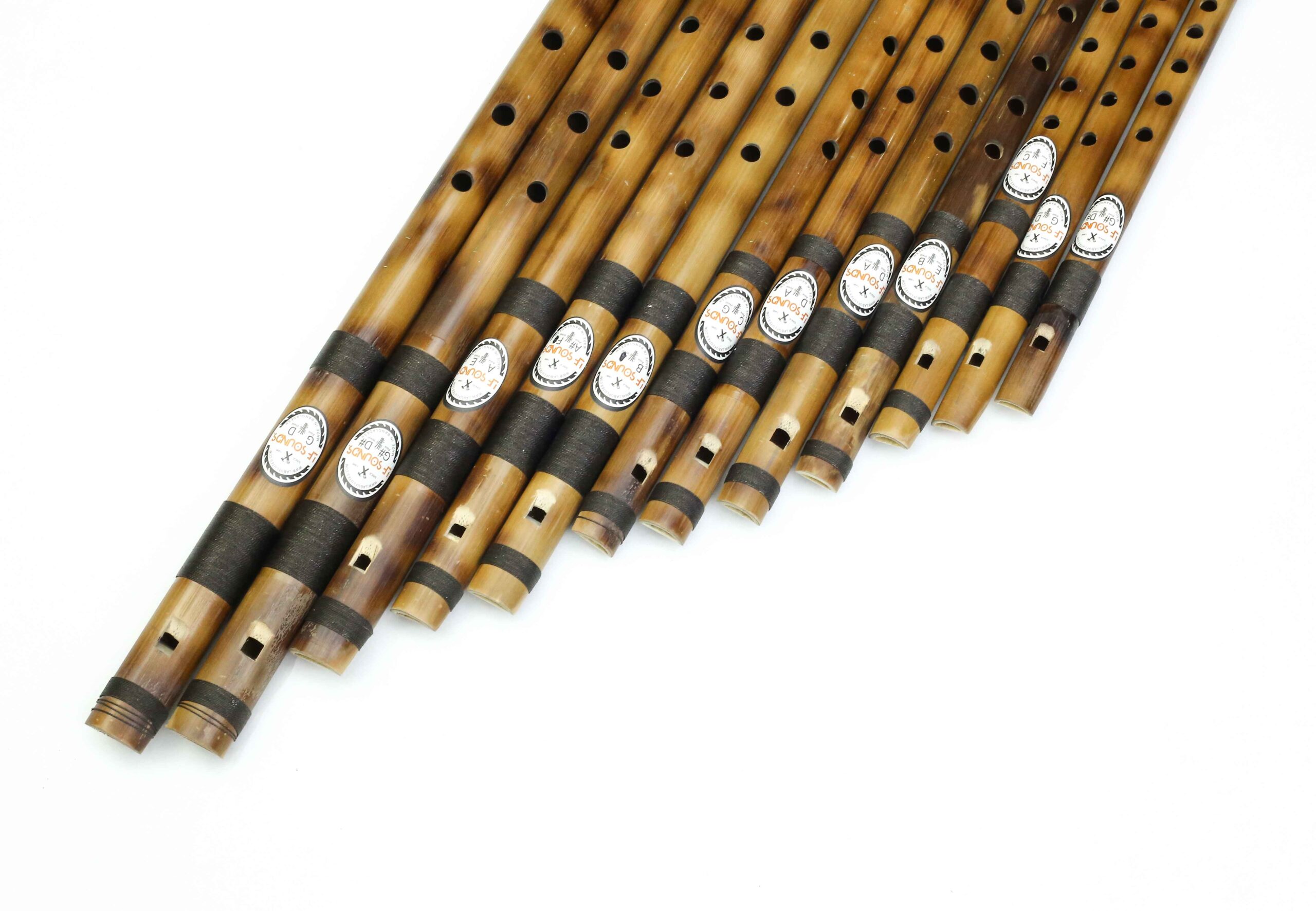Guru Whistle Set Professional 12 Piece Collection LABU FLUTES