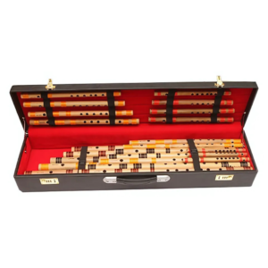 Professional Full Set Bansuri Flute With Free Hard Case